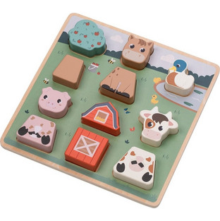Παιδικό Puzzle FreeOn Ξύλινο Farm 11 Κομμάτια