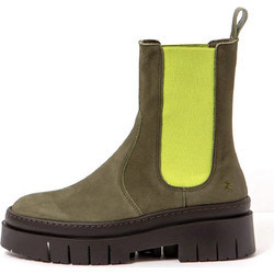 Art Γυναικεία Μποτάκια Chelsea Suede Χακί 1954-1800