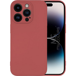 Sonique My Colors Silicone Back Cover Burgundy (iPhone 14 Pro)