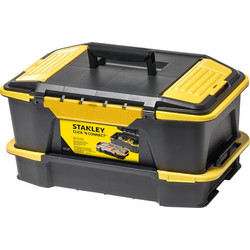 Stanley STST1-71962 Βαλίτσα Εργαλείων Πλαστική με Ταμπακιέρα Αδιάβροχη Π24.7xΒ31xΥ50.7cm