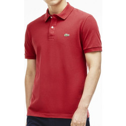 Lacoste Ανδρική Μπλούζα Polo Κοντομάνικη Κόκκινη PH401200-XXB
