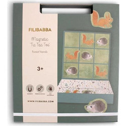 Filibabba Μαγνητικό Παιχνίδι Tic Tac Toe Forest Friends