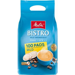 Melitta Κάψουλες Espresso Senseo Bistro Mild Συμβατές με Μηχανή E.S.E Pod 100τμχ