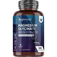 WeightWorld Magnesium Glycinate 710mg 180 Κάψουλες