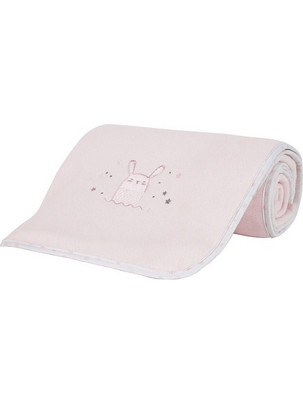 Nima Lovely Bunny Κουβέρτα Κούνιας Fleece 110x140 Ροζ
