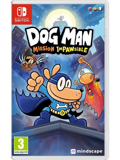Dog Man Mission Impawsible Nintendo Switch