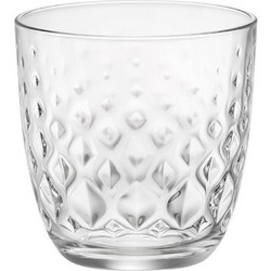 Bormioli Rocco Ποτήρι Νερού Γυάλινo Glit 295ml 0010199