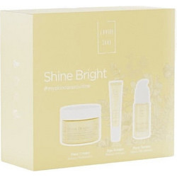 Lavish Care Shine Bright Antioxidant Face Cream 50ml + Brightening Eye Cream 15ml + Anti Ox Vitamin C Face Serum 30ml