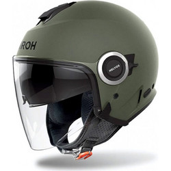 Airoh Helyos Matt Green Κράνος Μηχανής Jet 1350gr