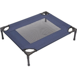 PawHut Υπερυψωμένο Κρεβάτι Σκύλου Μπλε 76x61cm D1-0237