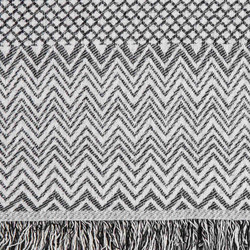 Borea Ριχτάρι Διθέσιου Καναπέ 180x250 Tribal Μαύρο