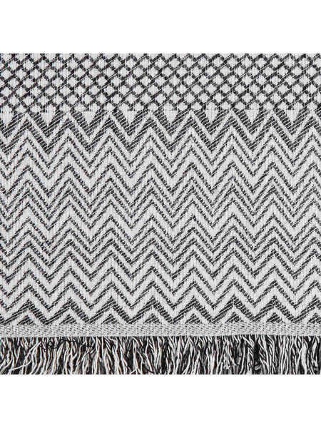 Borea Ριχτάρι Διθέσιου Καναπέ 180x250 Tribal Μαύρο