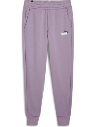 Puma 39s Essentials Ανδρικό Παντελόνι Φόρμας Fleece με Λάστιχο Λιλά 586767-29