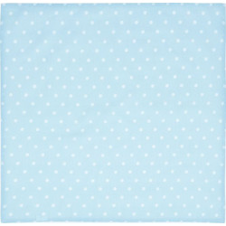Lorelli Dots Πάνα Αγκαλιάς από Μουσελίνα Γαλάζια 80x80cm
