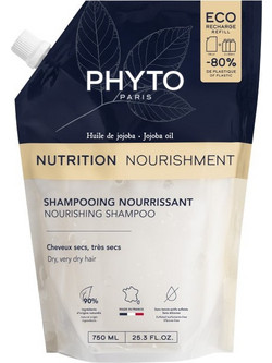 Phyto Nutrition Refill Σαμπουάν για Ξηρά Μαλλιά 750ml