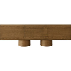 Artekko Έπιπλο Τηλεόρασης Ξύλινο Καφέ Μ205xΠ45xΥ67cm Asos 783-6502