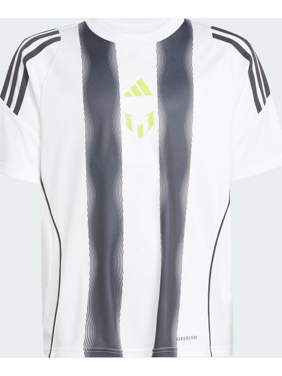 Adidas Messi Παιδικό T-Shirt Κοντομάνικο Λευκό Ανθρακί JL7455