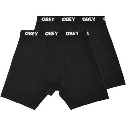 Obey Ανδρικά Μποξεράκια Σετ 3Pack Μαύρα 100090000-BLK