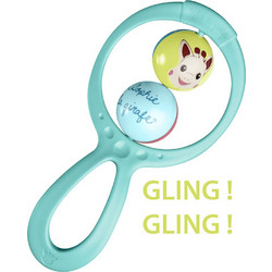 Sophie La Girafe Hochet Swing Κουδουνίστρα Κρίκος για 3+ Μηνών
