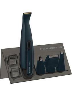 Rowenta Trimmer Μηχανή Ανδρική Επαναφορτιζόμενη Προσώπου Μύτης Φρυδιών & Αυτιών TN3651F0