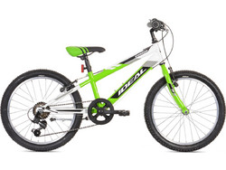 Ideal Condor 2025 Παιδικό Mountain Bike 20" με 6 Ταχύτητες Λευκό Πράσινο