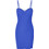 Celestino Mini Καλοκαιρινό Βραδινό Φόρεμα Ριπ Royal Blue SN9423.8718