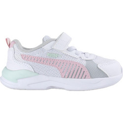Puma X-Ray 3 LT Παιδικά Sneakers Λευκά Ροζ 401494-04