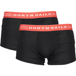 North Sails Ανδρικά Μποξεράκια Σετ 2Pack Μαύρα NS01UTR03