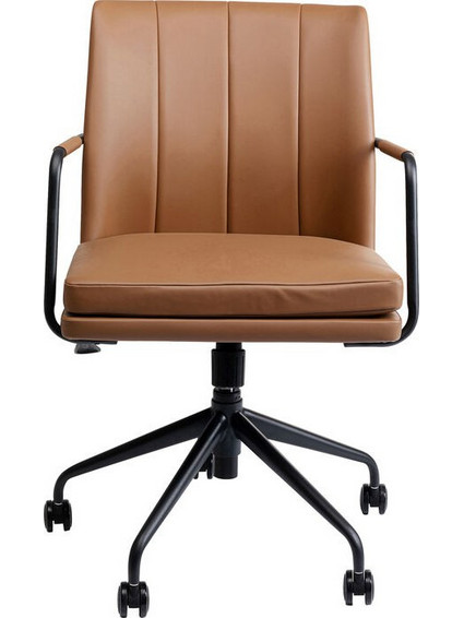 Kare Design Charles Καρέκλα Γραφείου Καφέ 86895