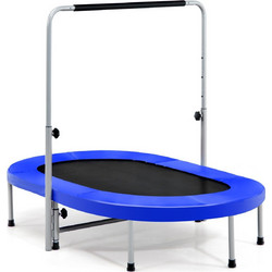 Costway Τραμπολίνο με Λαβή 154cm TW10002BL