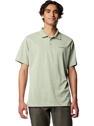 Columbia Utilizer Ανδρική Αθλητική Μπλούζα Polo Πράσινο Mint AM0126-348