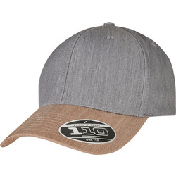 Flexfit Ανδρικό Καπέλο Jockey Snapback Υφασμάτινο Γκρι 110MM-04263