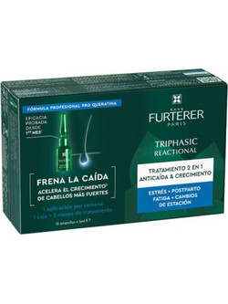 Rene Furterer Triphasic Reaccional Αμπούλες κατά της Τριχόπτωσης 12x5ml