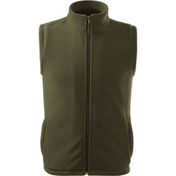 Malfini Rimeck Ανδρική Ζακέτα Fleece με Φερμουάρ Χακί MLI-51869
