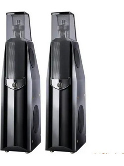 MBL 116F Ζεύγος Ηχείων Hi-Fi Δαπέδου 340W 4 Δρόμων Black Chrome