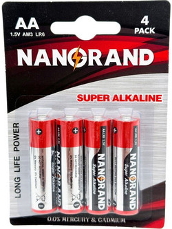Nanorand Alkaline AA 4τμχ