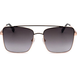 Max & Co MO0006 33B Ανδρικά Γυαλιά Ηλίου Aviator Μεταλλικά Μαύρα με Μαύρο Degradee Φακό