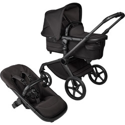Bugaboo Fox 5 Complete Καρότσι Μωρού 2 σε 1 Noir Black Moonlight