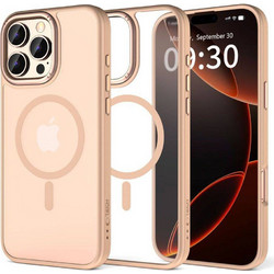 Tech-Protect MagEdge MagSafe Back Cover Desert Pink (iPhone 16 Pro)
