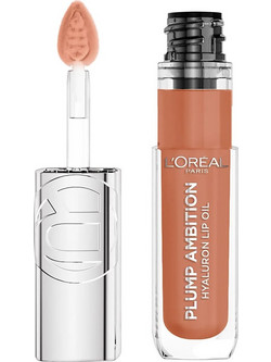 L'Oreal Paris Plump Ambition Hyaluron 641 Latte Glace Lip Oil με Χρώμα 5ml