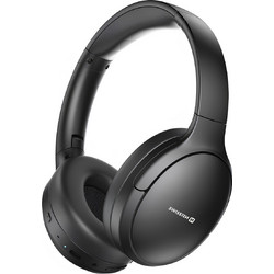 Swissten Pure Ενσύρματα & Ασύρματα Bluetooth Ακουστικά Over Ear με Noise Cancelling Μαύρα
