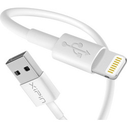 Xipin L100 USB-A to Lightning Cable 1.2m White 6928761514595