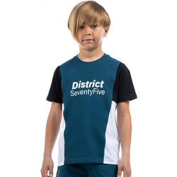 District75 Παιδικό T-Shirt Κοντομάνικο Μπλε 125KBSS-377-013