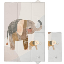 Ceba Baby Elephant Family Φορητή Αλλαξιέρα Μωρού Πλαστική 60x40cm Μπεζ