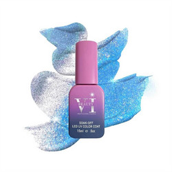 Mixcoco 17 Crystal Cat Eye Ημιμόνιμο Βερνίκι Νυχιών 15ml