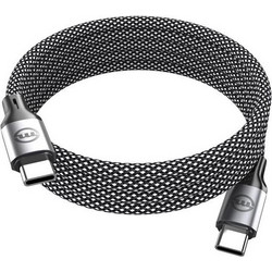 Mobile Origin Braided Magnetic USB-C to USB-C 1m Black MAGC-USBC-1M-BLK