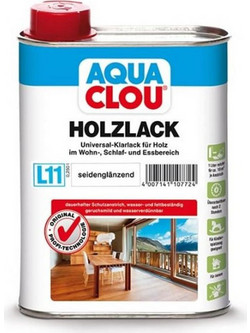 Clou Aqua Holzlack Βερνίκι Ξύλου Νερού 0.75lt