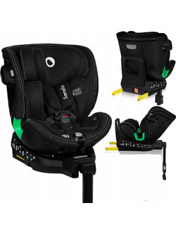 Lionelo Harmony Κάθισμα Αυτοκινήτου i-Size 0-36kg ISOfix Black Carbon Bamboo