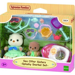 Sylvanian Families Αδελφές Θαλάσσιες Βίδρες Σετ Καταδύσεων
