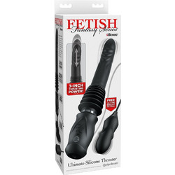Pipedream Fantasy Ultimate Silicone Thruster Black